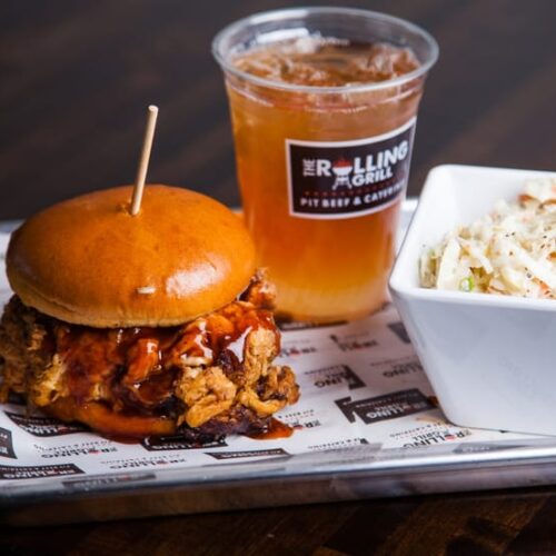 Pulled Chicken Sandwich